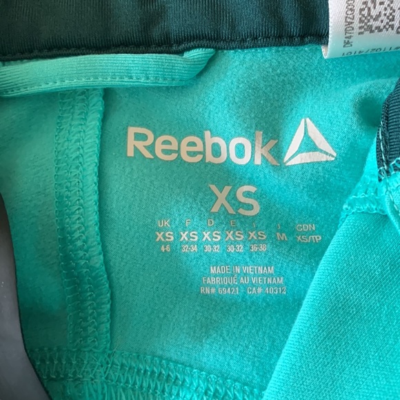 Reebok half zip turquoise sweater - Picture 5 of 5